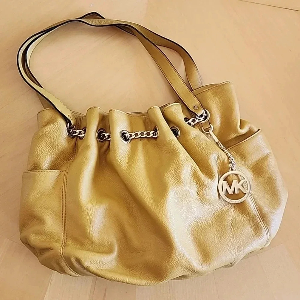 MICHAEL Michael Kors Jet Set Chain Ring Leather tote bag